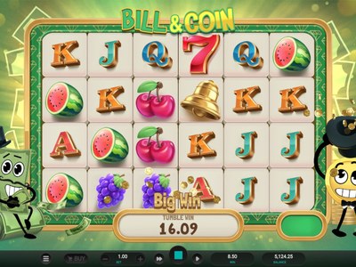 Слот Bill And Coin студии Relax Gaming